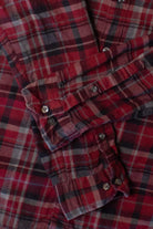 Red Apt. 9 Soft Touch Flannel Shirt (2000s)