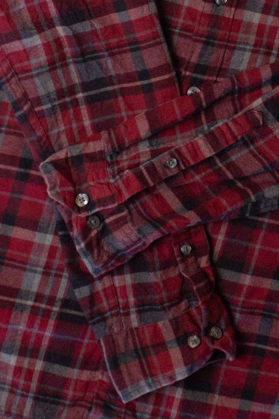 Red Apt. 9 Soft Touch Flannel Shirt (2000s)