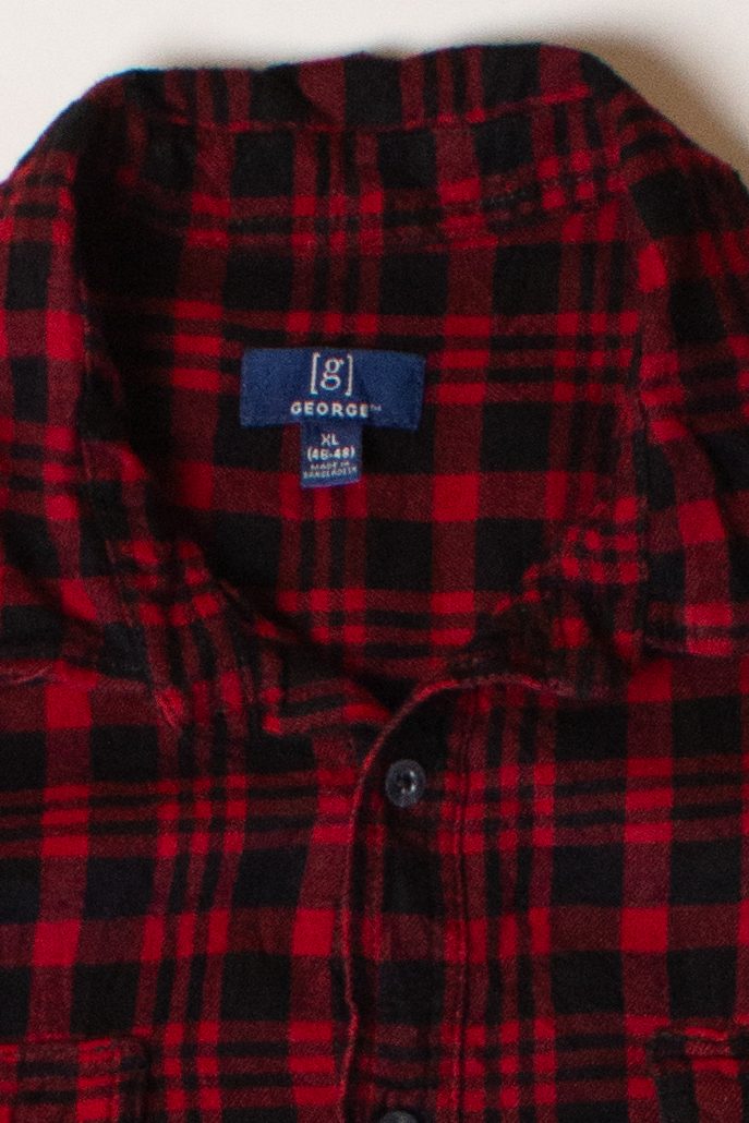 Red George Flannel Shirt (2000s)