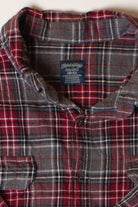 Gray & Red Flannel Shirt (2000s)