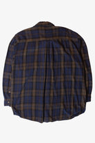 Olive & Blue Brazos Flannel Shirt (2000s)