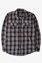 Black Faded Glory Flannel Shirt (2000s)