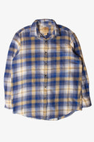 Blue & Yellow Flannel Shirt (2000s)