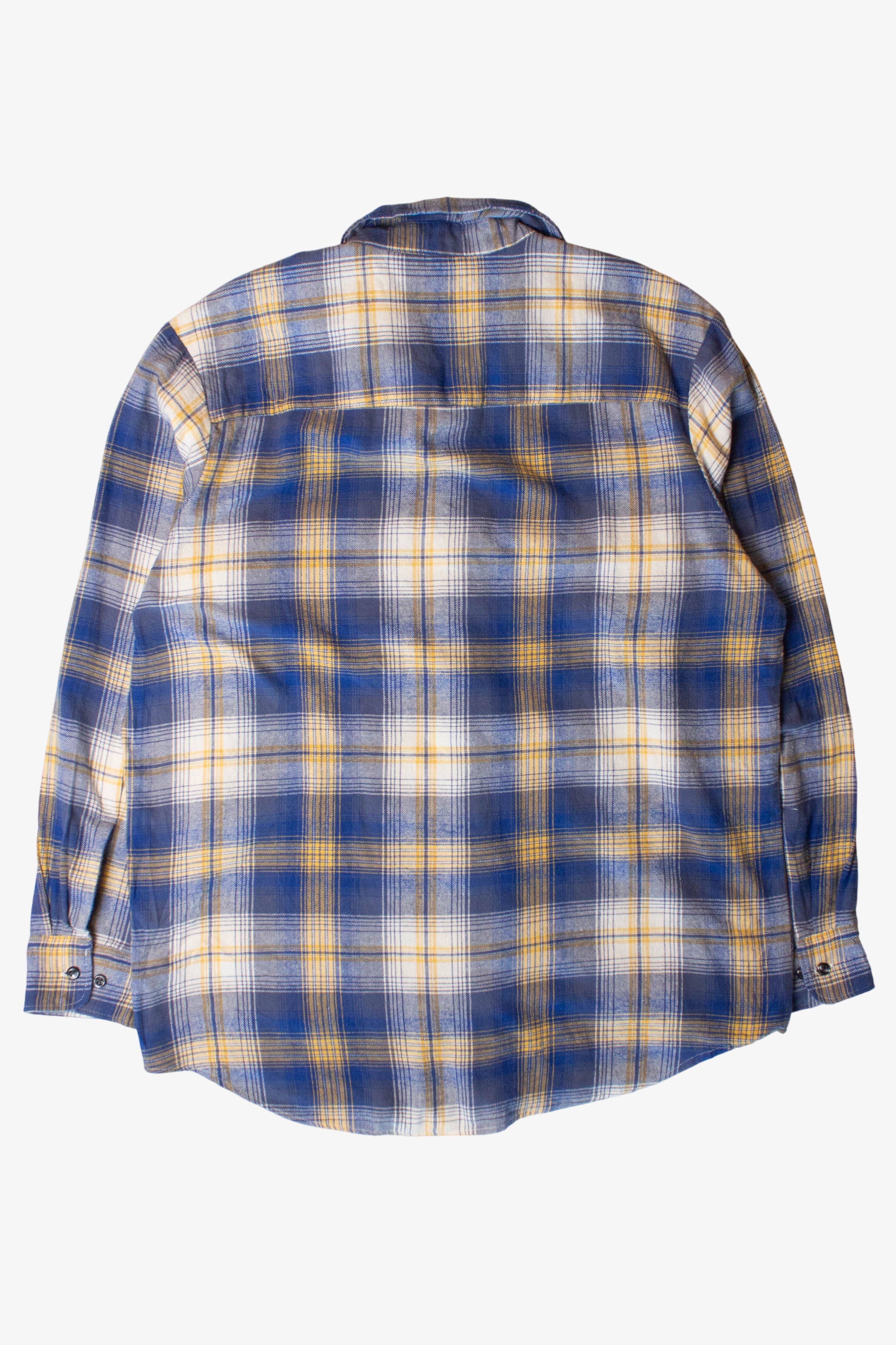 Blue & Yellow Flannel Shirt (2000s)