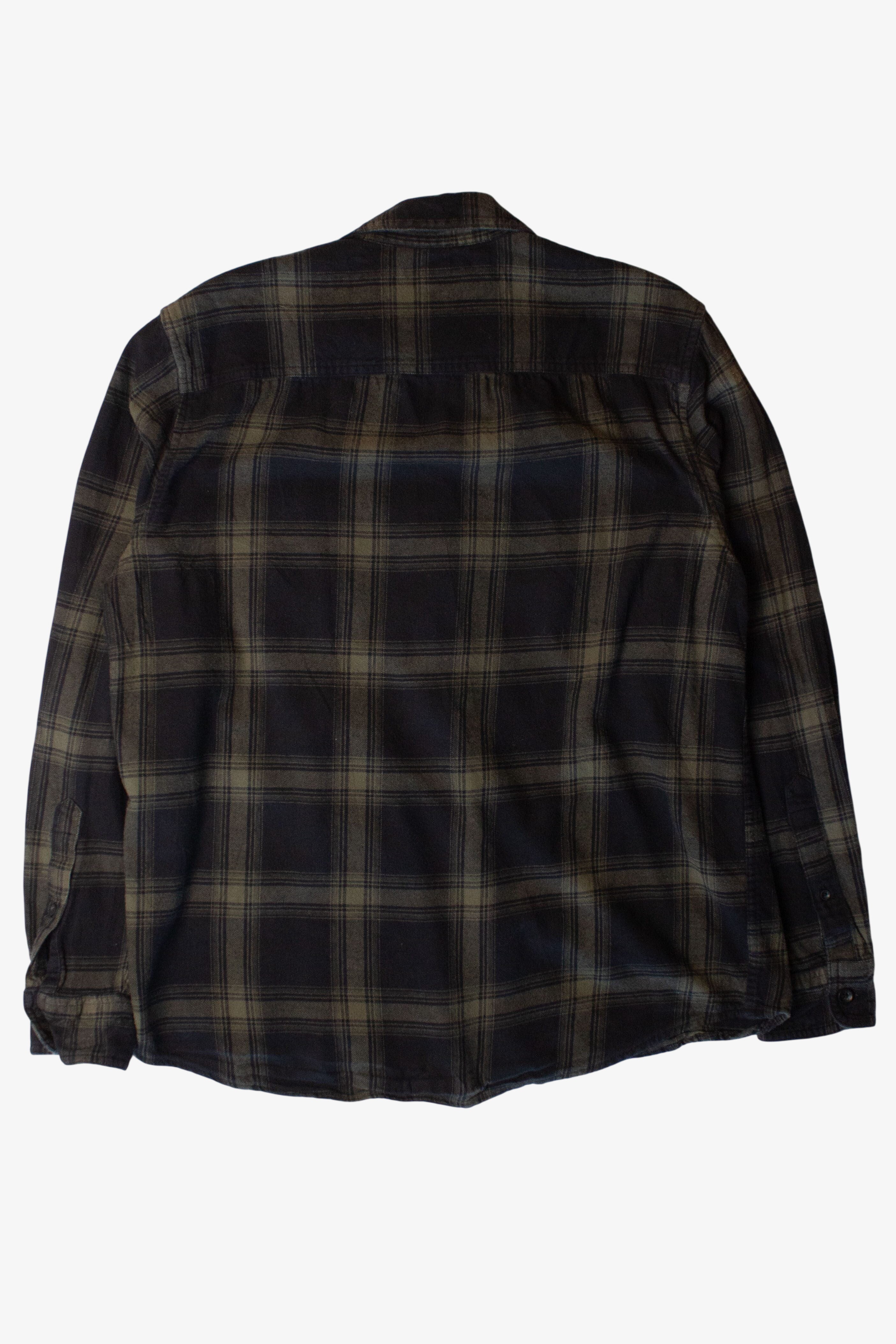 Green & Black Flannel Shirt (2010s)