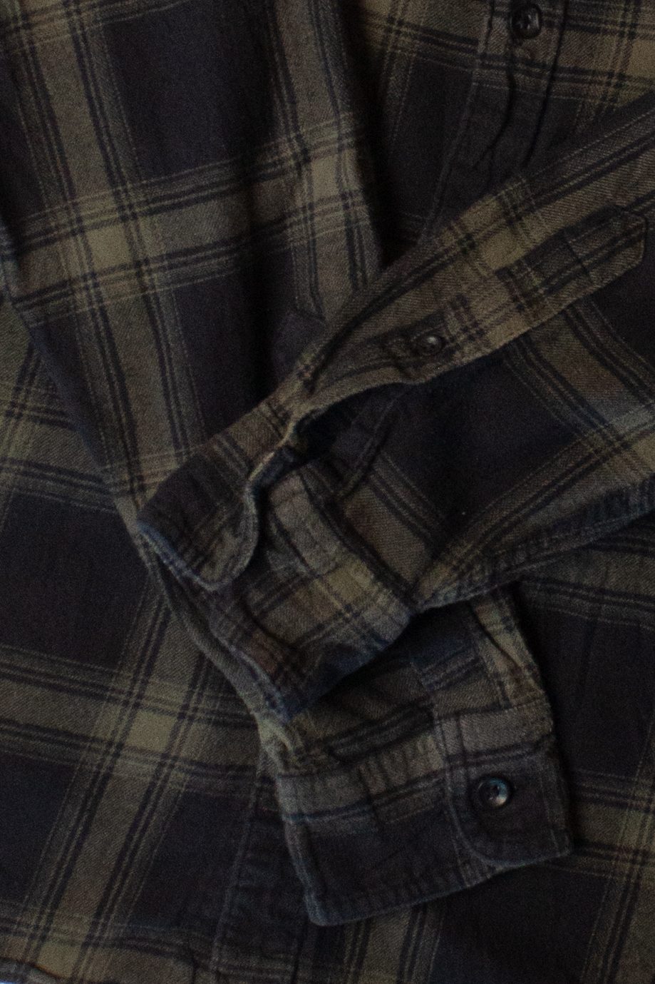 Green & Black Flannel Shirt (2010s)