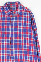 Blue & Red Vintage Flannel 2499