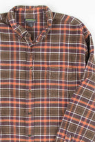 Brown & Peach Vintage Flannel 2514