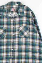 Green Vintage Flannel 2532