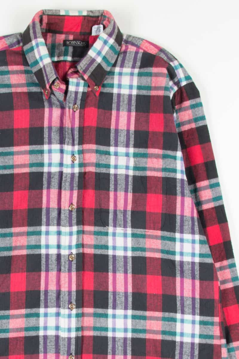 Soft Red Vintage Flannel 2538