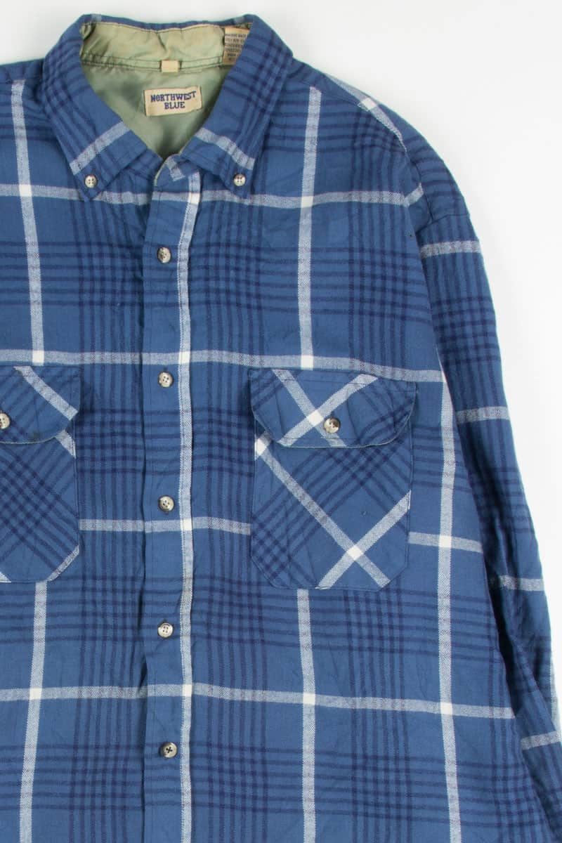 Blue Vintage Flannel 2570