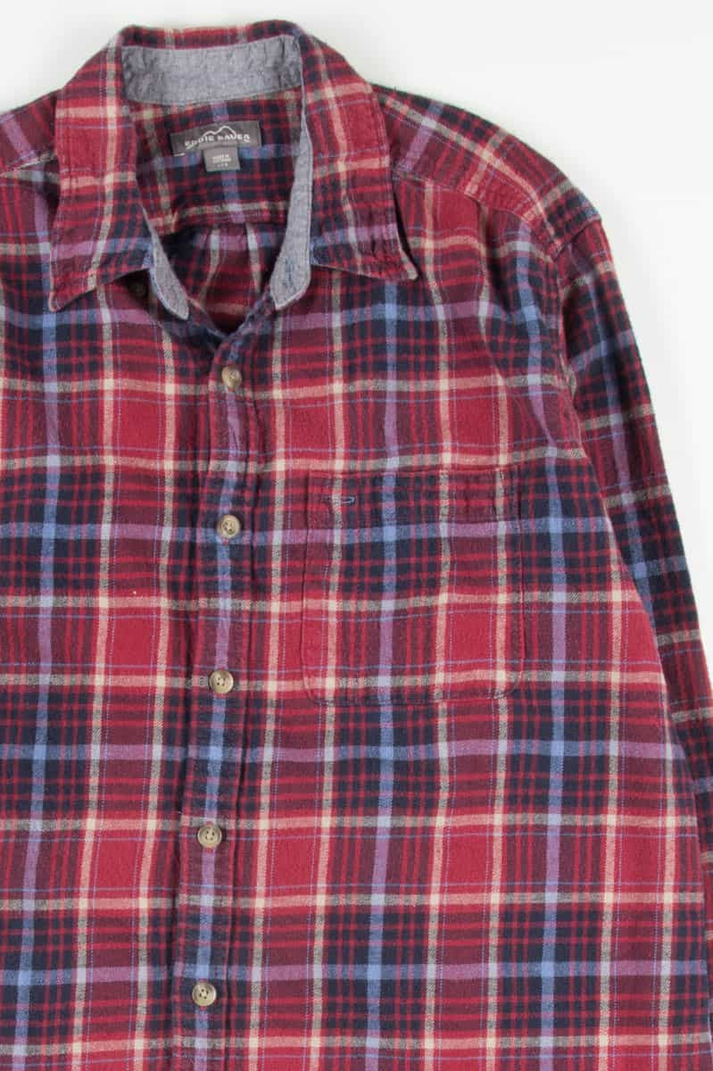 Red Eddie Bauer Vintage Flannel 2574