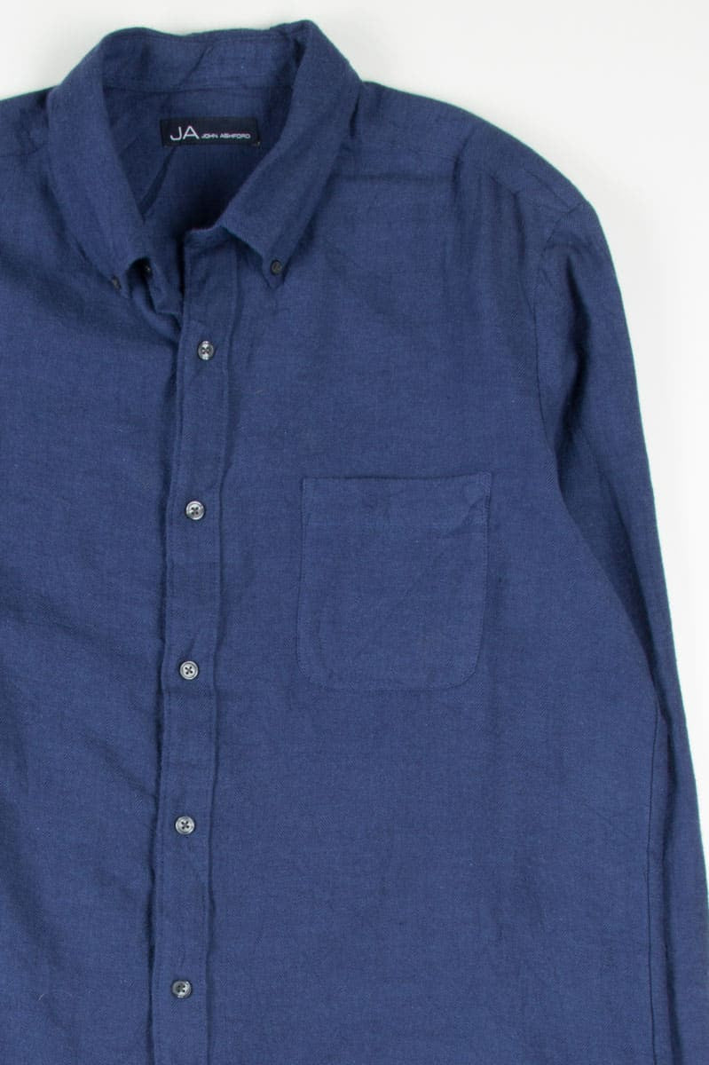 Soft Blue Vintage Flannel 2838