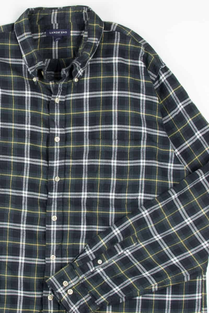Extra Soft Lands' End Vintage Flannel 2861