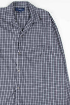 Vintage Nautica Flannel Pajama Top 2866