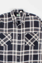 Black & Brown Soft Vintage Flannel