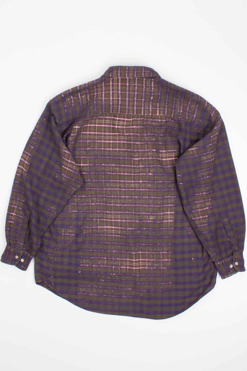 Bleached Vintage Flannel Shirt