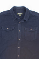 Eddie Bauer Navy Chamois Shirt