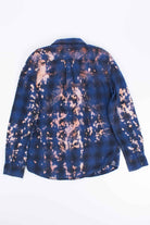 Blue Vans Bleached Flannel Shirt