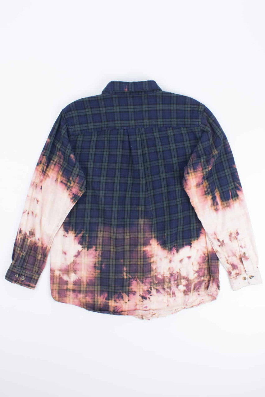 Flaming Bleached Flannel Shirt