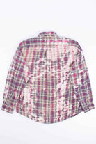 Berry Mix Bleached Flannel Shirt