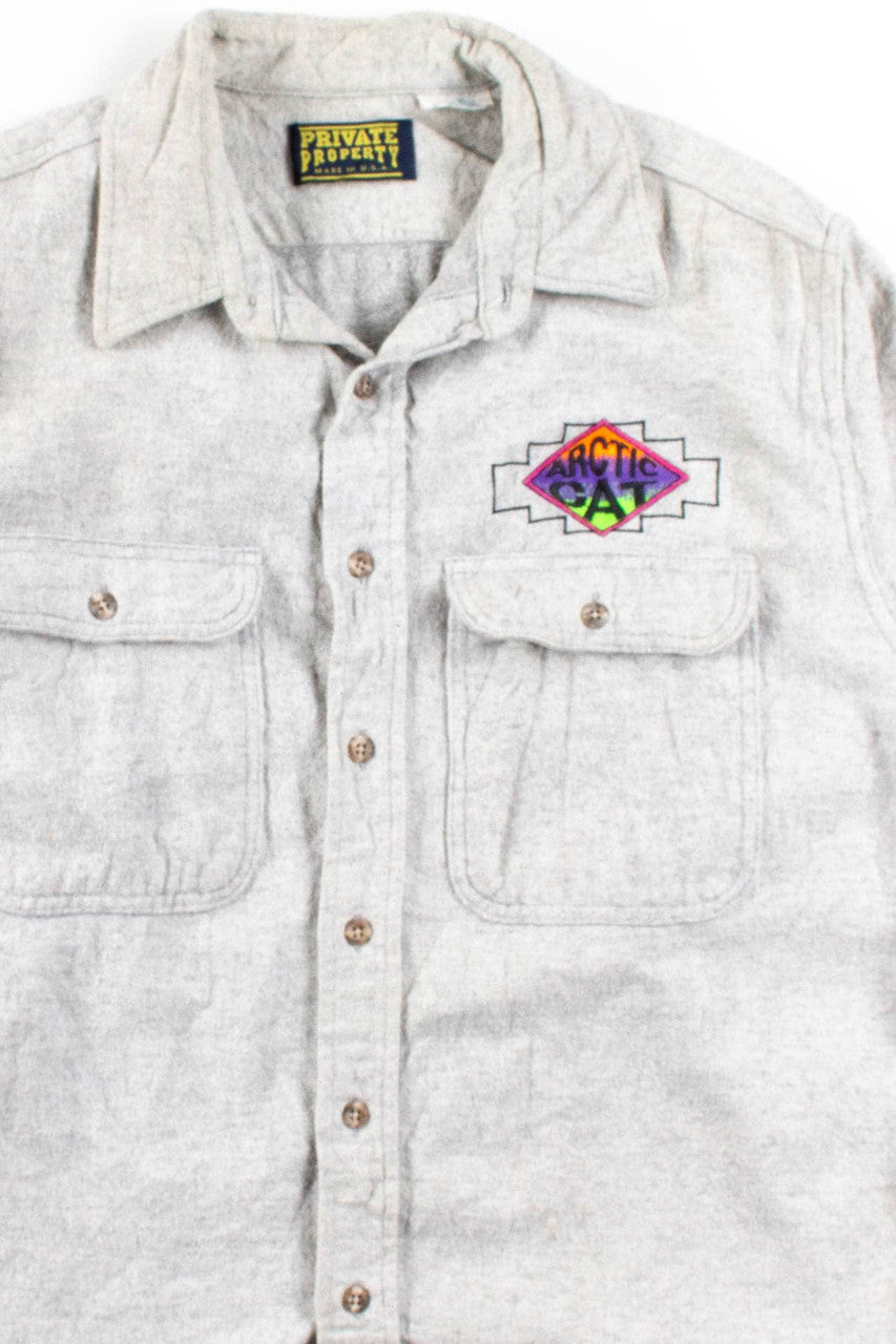 Vintage Arctic Cat Flannel Shirt