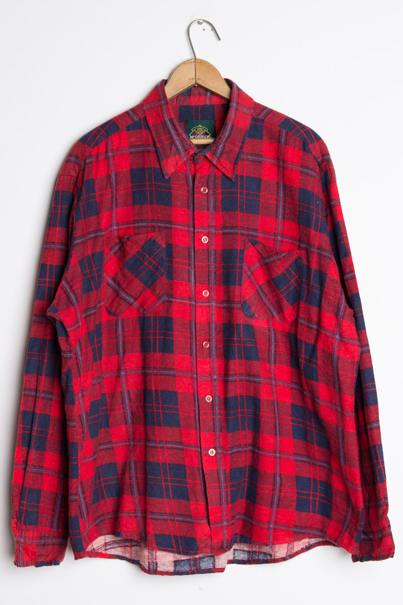 Vintage Flannel Shirt 1025