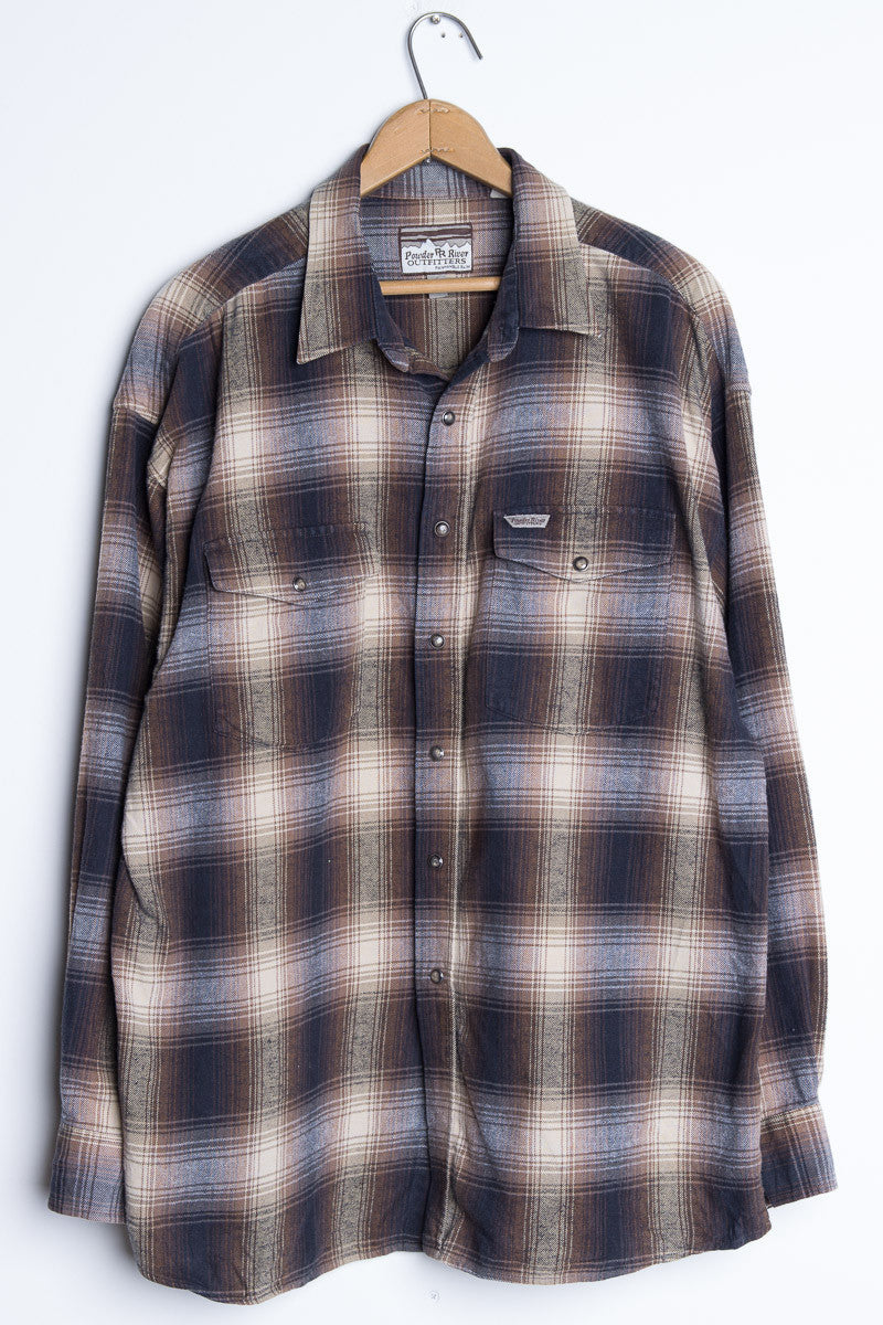 Vintage Flannel Shirt 1073