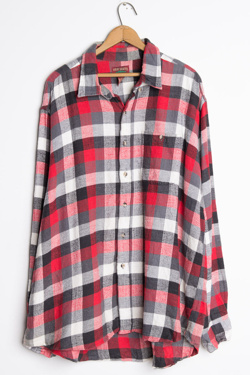 Vintage Flannel Shirt 1077