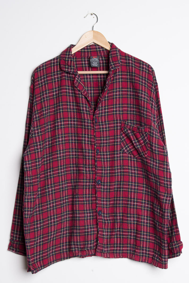 Vintage Flannel Shirt 1117