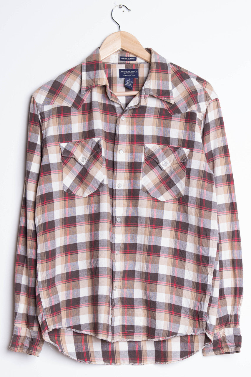 Vintage Flannel Shirt 1169