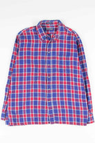 Blue & Red Vintage Flannel 2499
