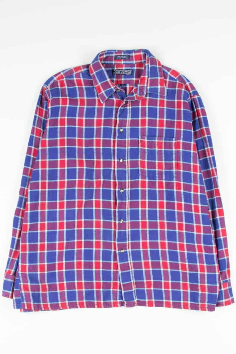 Blue & Red Vintage Flannel 2499