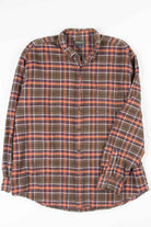 Brown & Peach Vintage Flannel 2514