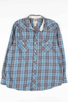 Blue Western Vintage Flannel 2522