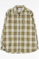Tan Columbia Vintage Flannel 2554