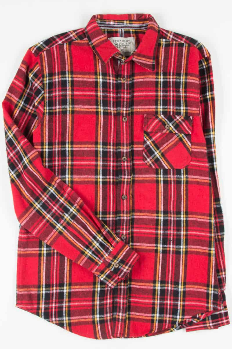 Classic Red Vintage Flannel 2567