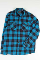 Soft Blue Vintage Flannel 2605