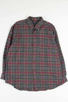 Grey Vintage Izod Flannel 2677