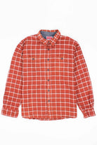 Orange Wrangler Vintage Flannel 2717