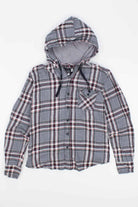 Cropped Hooded Vintage Flannel 2728