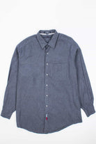 Solid Charcoal Tommy Hilfiger Vintage Flannel 2792