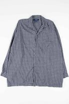 Vintage Nautica Flannel Pajama Top 2866