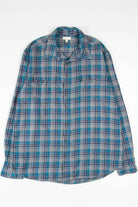 Soft Teal Vintage Flannel 2891