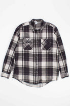 Black & White Soft Flannel Shirt 1