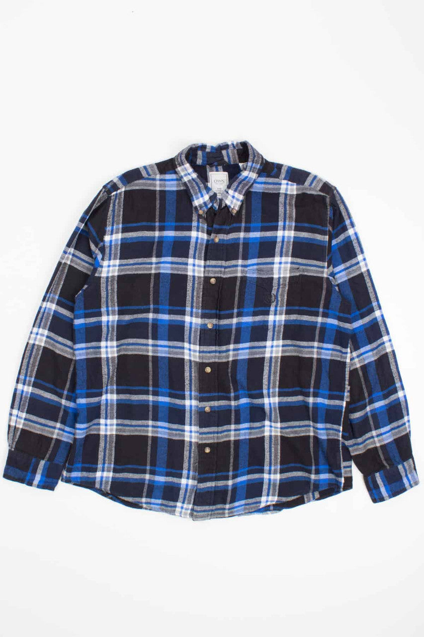 Black & Blue Chaps Flannel
