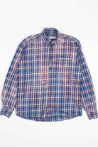 Bleach Splattered Flannel Shirt