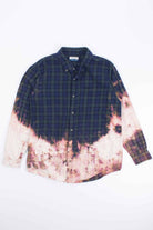 Flaming Bleached Flannel Shirt