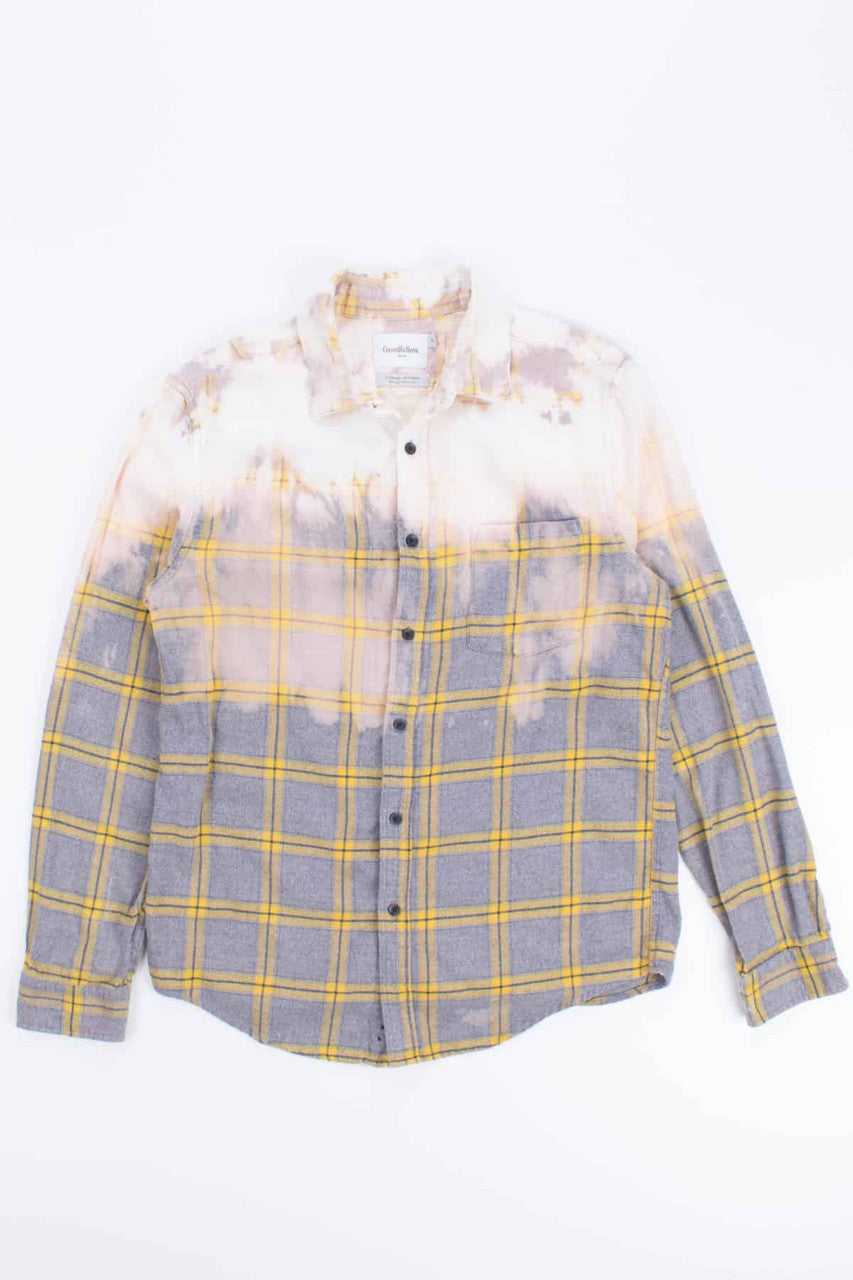 Super Soft Bleach Dipped Flannel