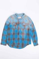Women's Lightweight Faded Flannel Shirt
